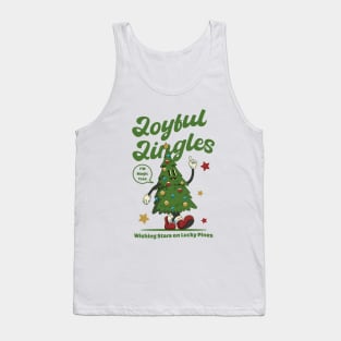 Cheerful Christmas Tree Tank Top